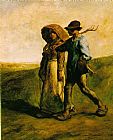 The Walk to Work by Jean Francois Millet